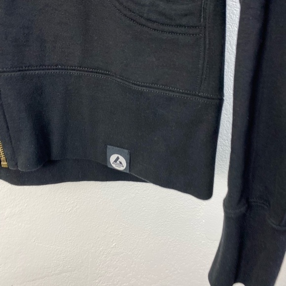 American Giant Black Full Zip Hoodie Jacket Women’s size‎ Large - Picture 9 of 13